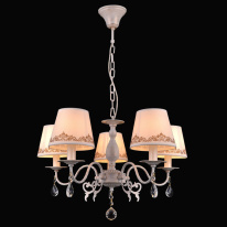 Фото Подвесная люстра Natali Kovaltseva Biarritz 70038-5C IVORY GOLD