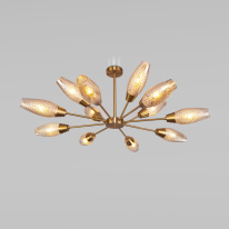 Фото Люстра на штанге Eurosvet 60140/12 золото