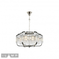 Подвесная люстра iLamp P9574-6 CR+CL Фото Подвесная люстра iLamp P9574-6 CR+CL