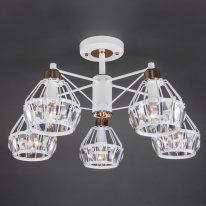 Цена на Люстра на штанге Eurosvet 70075/5 белый