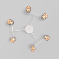 Купить Люстра на штанге Eurosvet 70115/6 белый