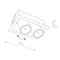Купить Встраиваемый светильник Nowodvorski 8938