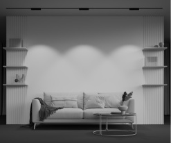 Купить с доставкой по Москве и России Светильник на шине Maytoni Technical TR082-1-12W4K-M-B