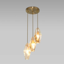 Купить Подвесной светильник Eurosvet 50236/3 янтарный