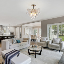 Купить с доставкой по Москве и России Люстра на штанге Escada 682/4PL Gold