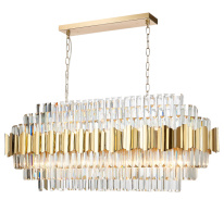 Фото Каскадная люстра Natali Kovaltseva RUBY 81442/12C GOLD