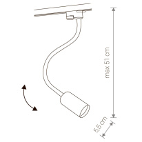 Купить с доставкой по Москве и России Светильник на шине Nowodvorski 9331