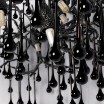 Купить с доставкой по Москве и России Подвесная люстра LOFT IT 10067/1500 BK