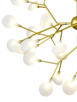 Купить Подвесная люстра Natali Kovaltseva GRACE 75128/6C GOLD SATIN