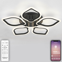 Фото Накладная люстра Natali Kovaltseva LED LAMPS 81200 BLACK