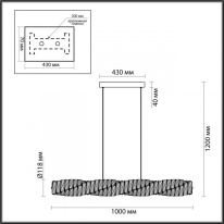 Подвесной светильник Odeon Light 4999/36LA в интернет магазине Гет Лайт