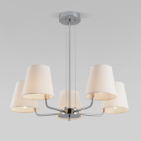 Фото Подвесная люстра Eurosvet 60155/5 хром
