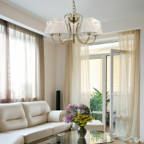 Подвесная люстра Eurosvet 60061/5 античная бронза в интернет магазине Гет Лайт