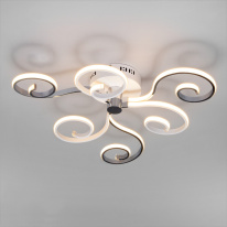 Накладная люстра Eurosvet 90149/3 белый/хром в интернет магазине Гет Лайт