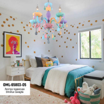 Купить Детская люстра Omnilux OML-65803-05