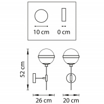 Бра Lightstar 813611 Бра Lightstar 813611 в интернет магазине Гет Лайт