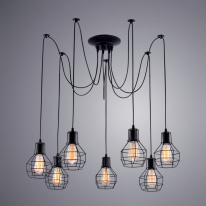 Цена на Подвесной светильник ARTE Lamp A1109SP-7BK