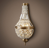 Цена на Бра DeLight Collection KR0107W-2 antique brass