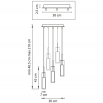 Купить с доставкой по Москве и России Каскадная люстра Lightstar 756056