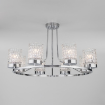 Фото Люстра на штанге Eurosvet 60127/8 хром