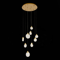 Каскадная люстра ST-Luce SL6104.203.09 Каскадная люстра ST-Luce SL6104.203.09 в интернет магазине Гет Лайт