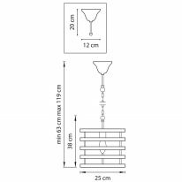 Купить с доставкой по Москве и России Подвесной светильник Lightstar 735010