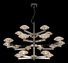 Купить с доставкой по Москве и России Подвесная люстра Crystal Lux REBECA SP5+10+5 NICKEL