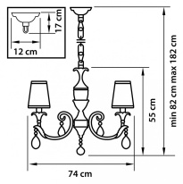 Цена на Подвесная люстра Lightstar 691082