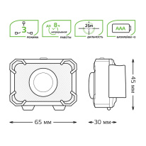 Цена на Фонарь Gauss GF305