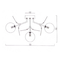 Купить Детская люстра ImperiumLoft 191892-26