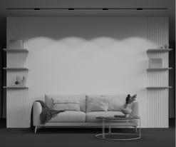 Светильник на шине Maytoni Technical TR082-1-6W4K-M-B Купить с доставкой по Москве и России Светильник на шине Maytoni Technical TR082-1-6W4K-M-B