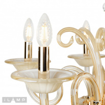 Цена на Подвесная люстра iLamp P2318-6GD