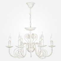 Фото Подвесная люстра Eurosvet 60018/6 белый с золотом