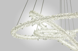 Купить Каскадная люстра AM Group OVALE GD D800+600+400