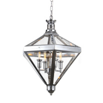 Фото Подвесная люстра DeLight Collection KM0074P-4 chrome