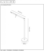 Купить с доставкой по Москве и России Торшер LUCIDE 12719/06/30