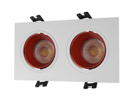 Фото Встраиваемый светильник Denkirs DK3072-WH+RD