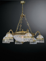 Фото Подвесная люстра Reccagni Angelo L 6300/6+4