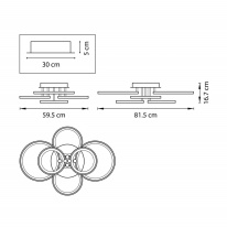 Купить с доставкой по Москве и России Накладной светильник Lightstar 749062