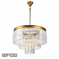 Каскадная люстра iLamp 7383/8P BR Фото Каскадная люстра iLamp 7383/8P BR
