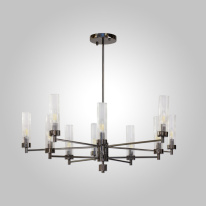 Купить Люстра на штанге AM Group INDIGO SP10 PEARL BLACK