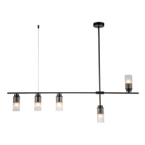 Люстра на штанге Escada 2100/5P Black Фото Люстра на штанге Escada 2100/5P Black