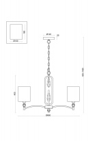 Цена на Подвесная люстра Freya FR1007PL-05BS