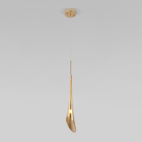 Фото Подвесной светильник Eurosvet 50224/1 янтарный