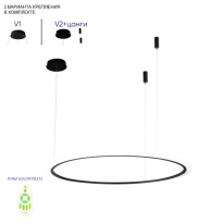 Фото Подвесной светильник Crystal Lux MANZANA SP40W LED BLACK