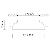 Встраиваемый светильник ST-Luce ST205.418.01 в интернет магазине Гет Лайт