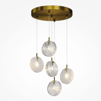 Каскадная люстра Maytoni MOD254PL-05BS Купить Каскадная люстра Maytoni MOD254PL-05BS