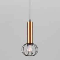 Фото Подвесной светильник Eurosvet 50178/1 черный/бронза