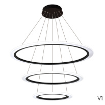 Купить Подвесная люстра Crystal Lux MANZANA SP67W LED BLACK