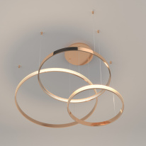 Цена на Подвесная люстра Eurosvet 90275/3 медный Smart